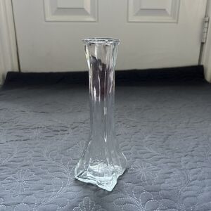 Vintage Profile Europa 1408 Clear Glass Flower Bud Vase 1986,1987 Home Decor Acc